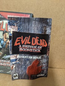 Evil Dead: A Fistful of Boomstick Sony PlayStation 2 PS2 CIB Blockbuster Rental