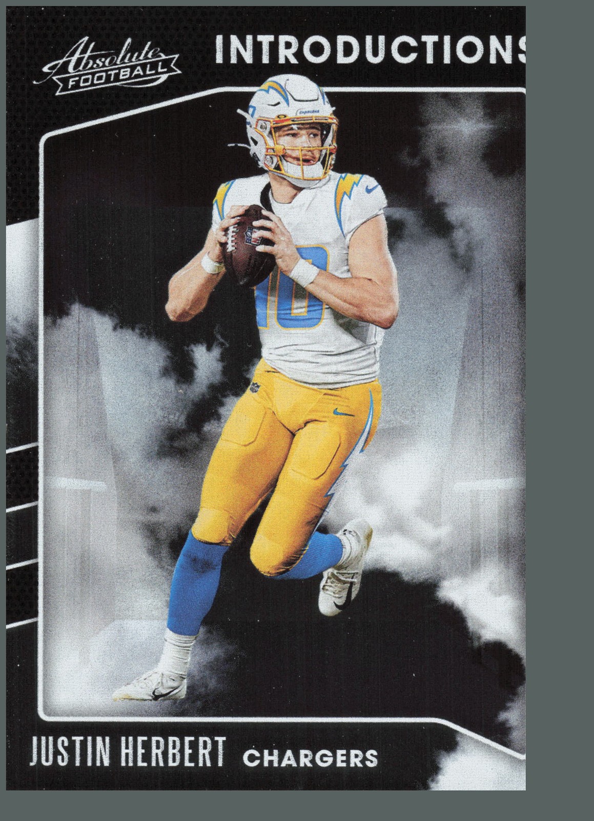 2020 Panini Absolute #I-JH Justin Herbert Introductions