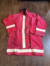 Vintage 1990s Fire Department Jacket Bodyguard Coat Fireman Firefighting Uniform