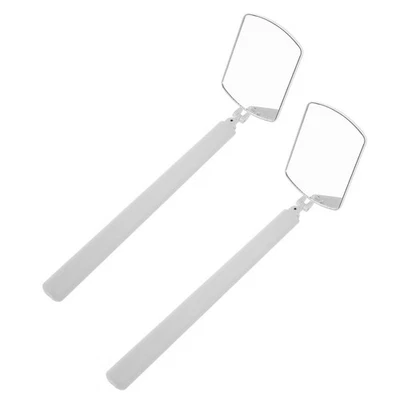 Clear Glass Mirrors Eyelash Extension Eyelashes Supplies Handheld - Image 1 of 4