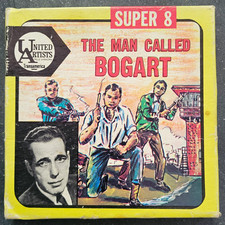 United Artists Super 8 Film Reel The Man Called Bogart Black  White 2201