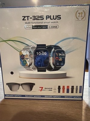 Multi Functional Smart Watch With 7 Bands And Smart Glasses