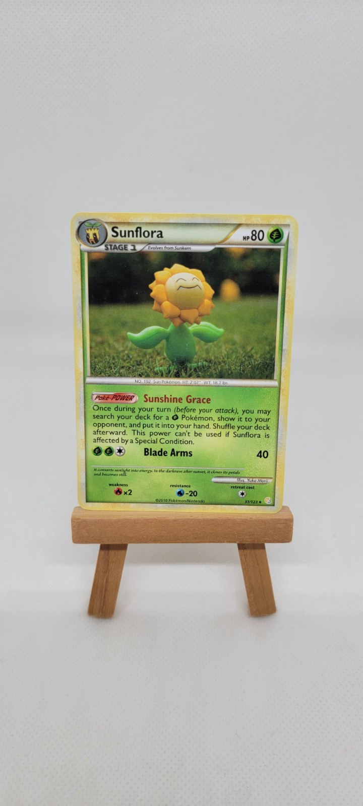 Sunflora 31/123 2010 Pokemon Heartgold & Soulsilver NM/LP