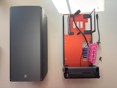 Louqe Raw S1 Vertical SFF Mini Itx Case | eBay