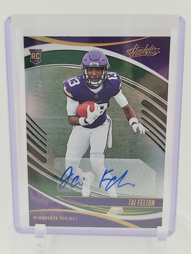 2025 Panini Absolute Tai Felton Base (RAW)
