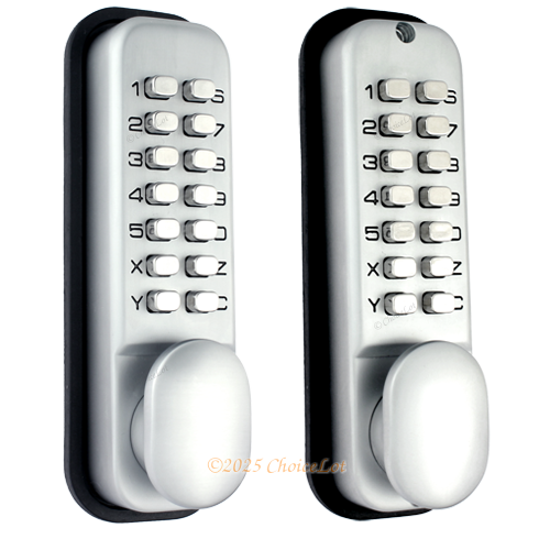 New Mechanical Double-sided Keyless Lock NO External Power Source Needed - Picture 5 of 11