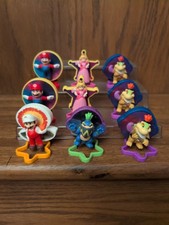 McDonald's Super Mario Galaxy Movie Lot of 9 Happy Meal Toys