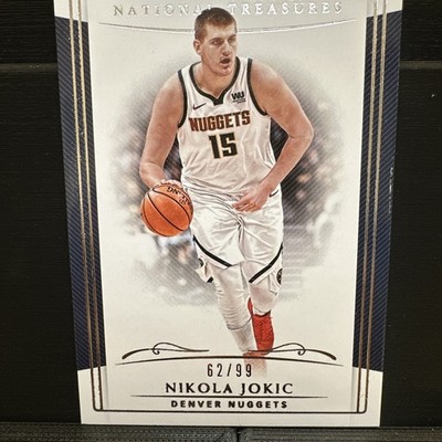 2018-19 Panini National Treasures Nikola Jokić #91 /99 PLEASE LOOK 