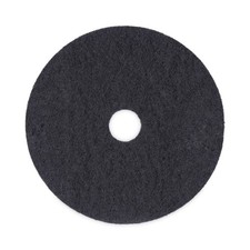 Boardwalk 4020BLA 20" Dia Stripping Floor Pads - Black 5/CT New