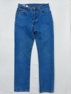 Levi Strauss De Mexico Herren Blau Straight Jeans Größe Regular Medium Wash