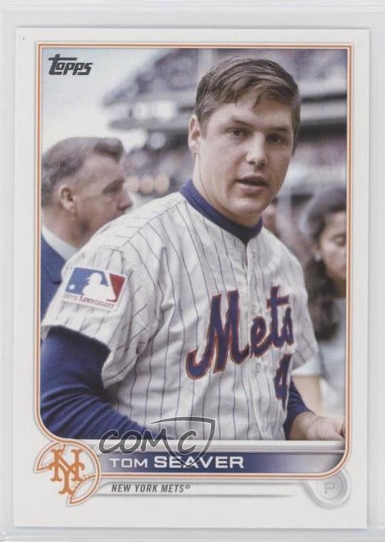 2022 Topps Update Legend Variation SP Legend Variation Tom Seaver #US41 HOF tw0