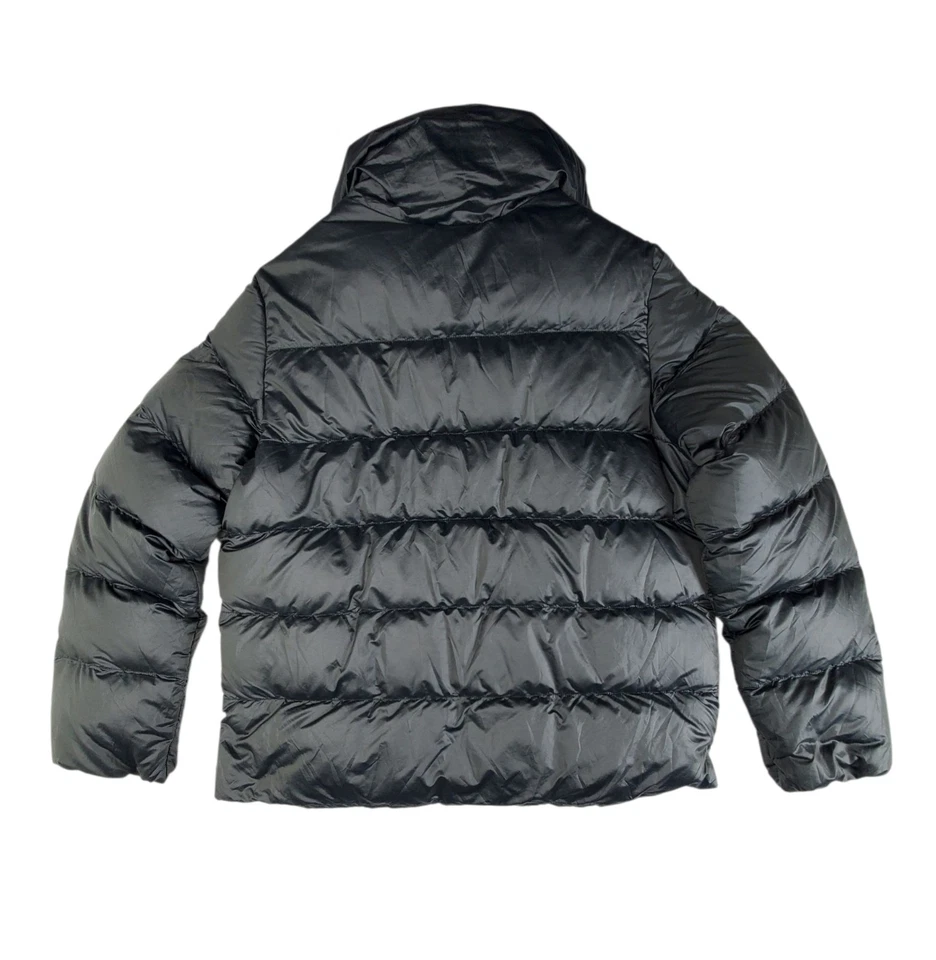 Nike Puffer Coat Womens XL Gray Duck Down Winter Jacket - Image 2 of 4