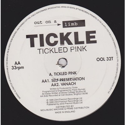 Tickle - Tickled Pink (Vinyl 12'' - 1996 - UK - Original)