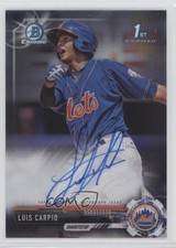2017 Bowman Chrome Prospect Auto Luis Carpio #CPA-LCA Auto ib1