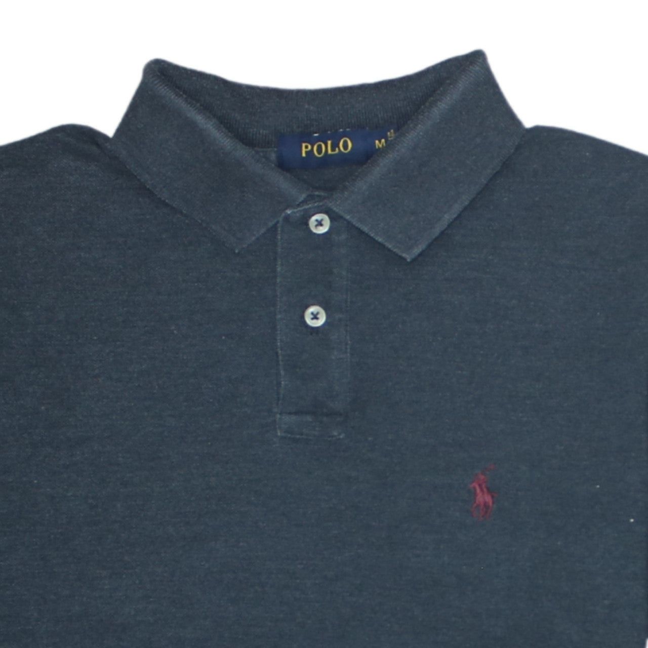 Polo Ralph Lauren Black Polo Mens M image 3