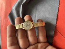 OMEGA Ladymatic 14K Gold Filled Wristwatch, Speidel 10k and stainless steel 2