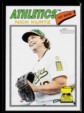 2026 Topps Heritage - Nick Kurtz #275 Athletics