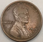 1915-S Lincoln Wheat Cent Fine Detail