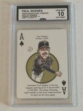 Paul Skenes Hero Decks Ace of Spades CCG GEM MINT 10 Pirates Cy Young
