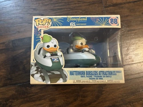 Funko Pop! Rides: Disney - Matterhorn Bobsleds Attraction and Donald Duck #88