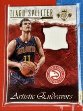 2016-17 Court Kings Artistic Endeavors Jersey Tiago Splitter 007/149 Atlanta