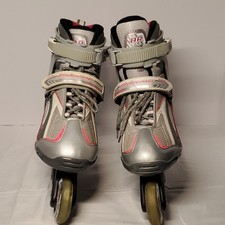Bladerunner Pro 78 Inline Skates US Size 9 Womens Gray Silver