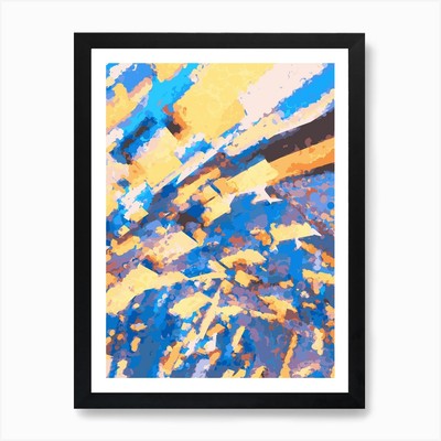 Long And Lean 6 Art Print Framed Wall Art Poster Canvas Print Picture