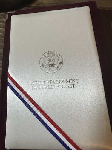 RARE RARE 1996 S Prestige Proof Set 90% Silver Dollar 7 Coins W/COA. OGP - 第 4/20 張圖片