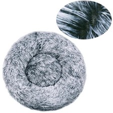 Round Plush Dog Bed Super Soft Cat Bed Winter Warm Pet House 6 Sizes