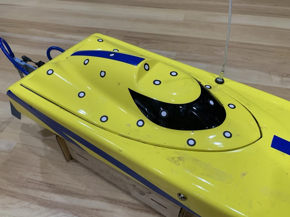 Supervee 27 27R RC Boat Canopy, Top, Cover Red - Image 2 of 4