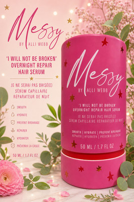 MESSY By Alli Webb I Will Not Be Broken Overnight Repair Hair Serum 1.7oz SEALED