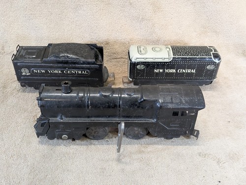 Locomotore a carica Marx anteguerra con due tender testato funziona con chiave - Foto 2 di 20
