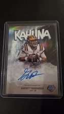 2025 Bowman Chrome U Garrett Nussmeier Big Kahuna LSU On Card Auto SP