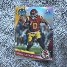 2023 Bowman University Chrome - Korey Foreman #190 Refractor (RC)