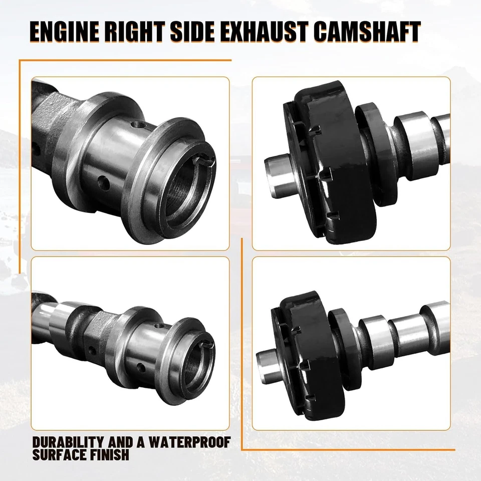 Árbol de levas de escape derecho 5184378AG para Chrysler Dodge Jeep RAM reemplaza 5184378AD- Foto 4 de 4