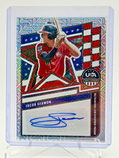 2026 Panini Stars & Stripes Jacob Seamon Auto /25 Mojo Refractor USA Autograph