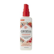 Mineral Deodorant Body Spray Pomegranate 4 oz By Crystal