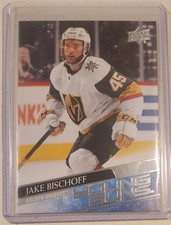 2020-21 Upper Deck Extended Series Young Guns Jake Bischoff #713 RC GOLDEN KNIGH