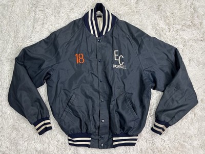Vintage 70s 80s Don Alleson Athletic Varsity Jacket Men L Navy EC Baseball USA