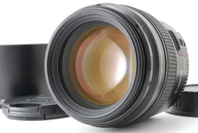 [Unused w/ Hood Box] Canon EF 85mm f1.8 USM AF Portrait Telephoto Lens JAPAN 571