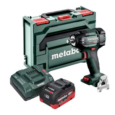 Metabo SSW 18 LTX 550 BL Schlagschrauber 18 V + 1x LiHD Akku 8,0 Ah + Ladegerät