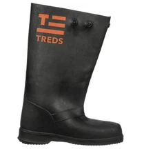 TREDS  Size XL (14-16) Rubber Pull-On Overboot for Construction, 17" Ht, Black
