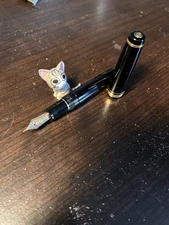 Sailor Pro Gear Black/Gold MF Fountain Pen