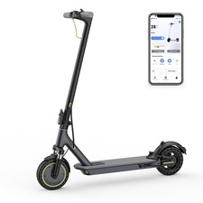 Dual Suspension Electrict Scooter for Aduts, Up to 19 MPH and 23 Miles Long-R...