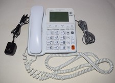 AT T CL4940 Corded Standard Phone w/ Answering System  Backlit Tilting Display