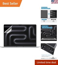 Crystal Clear 2-Pack Anti-Scratch Matte Screen Protectors for MacBook Pro 14''
