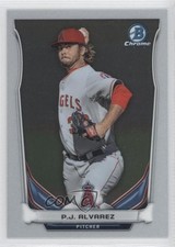 2014 Bowman Chrome Prospect Error Variation RJ Alvarez PJ Alvarez #PEC-RA 0c5