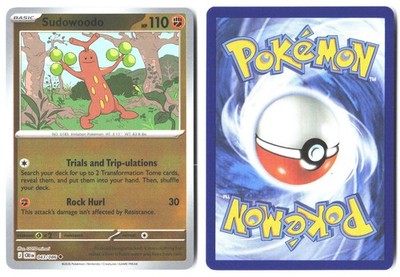 SUDOWOODO 043/086 Uncommon Chaos Rising Reverse Holo NM