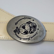 Armani Jeans Belt Buckle Vintage Used Accessories