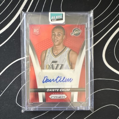 2014-15 Panini Prizm Rookie Auto Red Prizm /199 Dante Exum #6 Auto